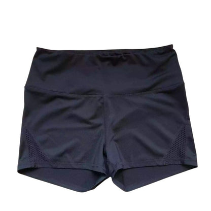 Z by Zella High Waist Stretch Shorts Workout XL (14/16) Juniors Black Bike GYM