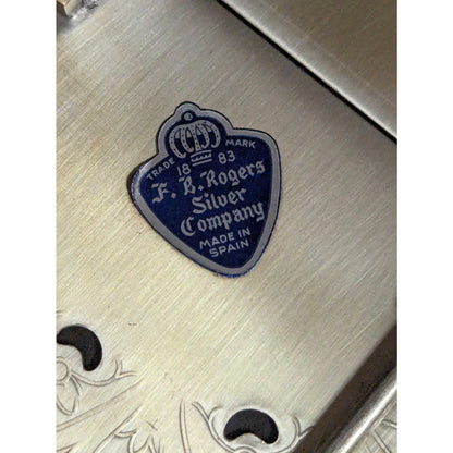 Vintage F.B. Rogers Silver Co. Expandable Silverplate Trivet