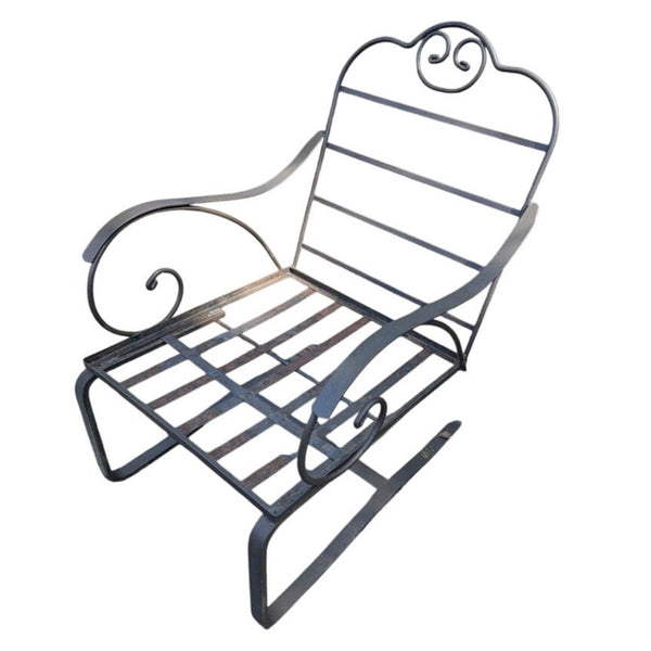 SECONDHAND SANDIES: outdoor patio metal chair bounce rocker