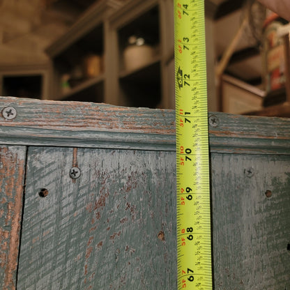Secondhand Sandies: Farmhouse rustic cabinet hutch