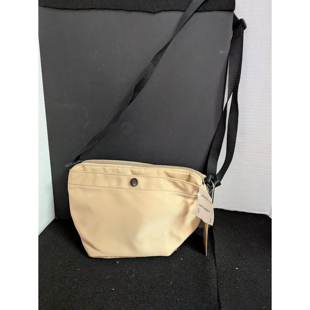 MW Nordstroms Beige travel bum bag fanny pack crossbody front  adjustable NEW