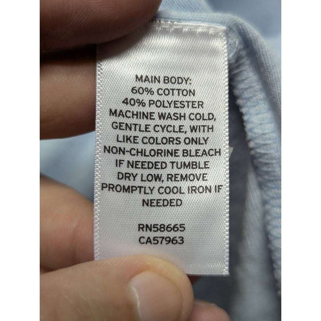 BP. Women's Blue Cashmere Angel Lettuce Edge Crop Top NWT Size Medium
