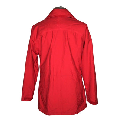 SIERRA DESIGNS GORE-TEX  Red Jacket No Hood 14 Full Zip Pockets Winter Wear