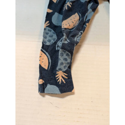 Carter's Baby Girls Teal Tropical Fruit Print Knit Leggings Pants Size 18 Months NWT