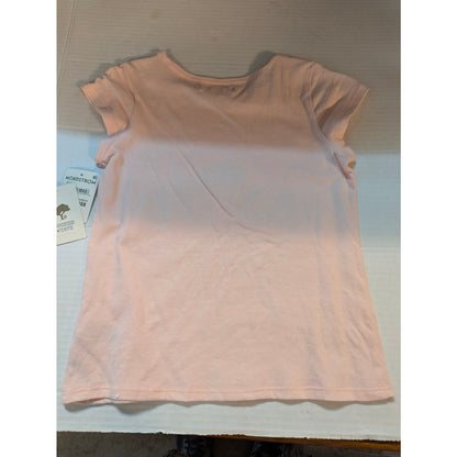 Tucker + Tate Girls Pink Rainbow Short Sleeve Graphic Shirt Size 5 NWT