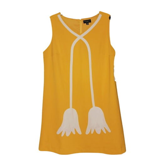 Victoria Beckham Target Size 1X Marigold Sleeveless dress Applique