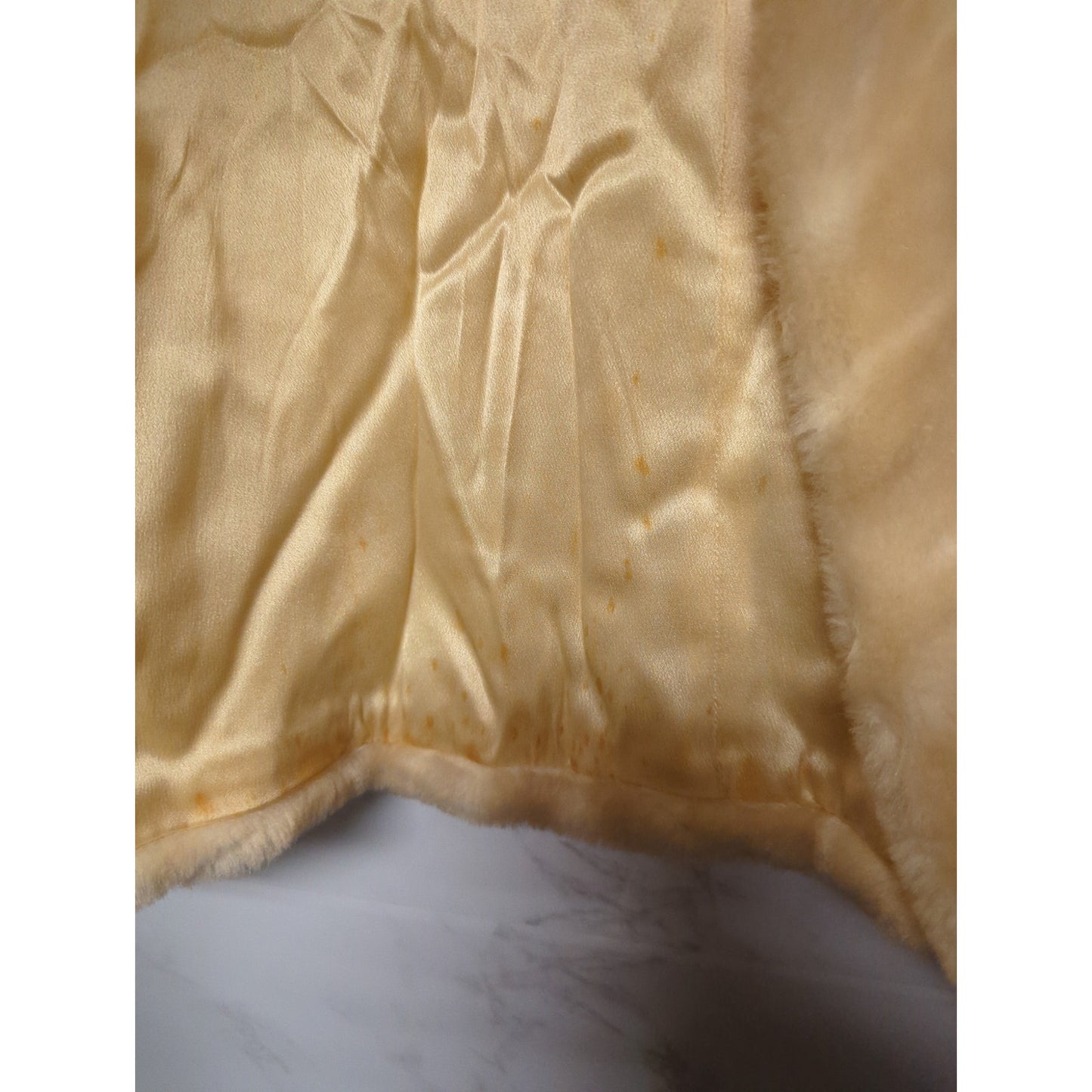 Vintage Borgana Faux Fur Bolero Jacket - Mid-Century Glamour Needs Cleaned