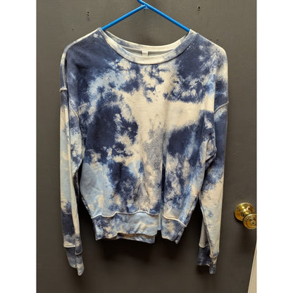 Z by Zella Tie-Dye Long Sleeve Sweatshirt Size Medium Activewear NEW