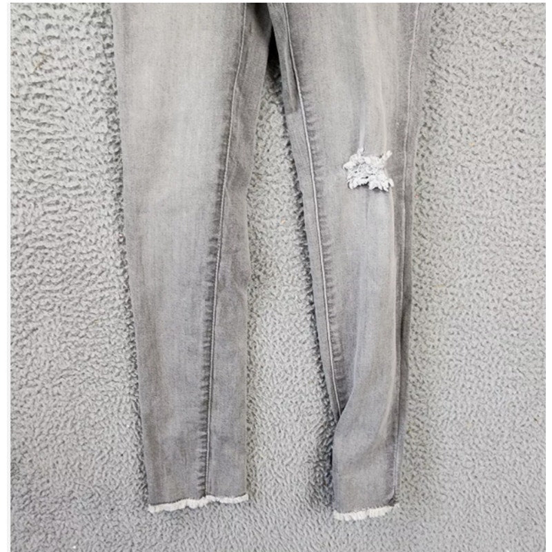 Joe's Jeans The Charlie High Rise Skinny Ankle Jeans Big Kid Girls 10 Light Grey
