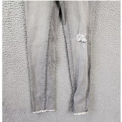 Joe's Jeans The Charlie High Rise Skinny Ankle Jeans Big Kid Girls 10 Light Grey