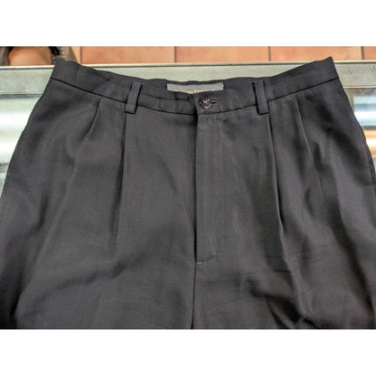 Banana Republic Wool Pants Size 4 High Waisted Pleated Front side pocket Italy