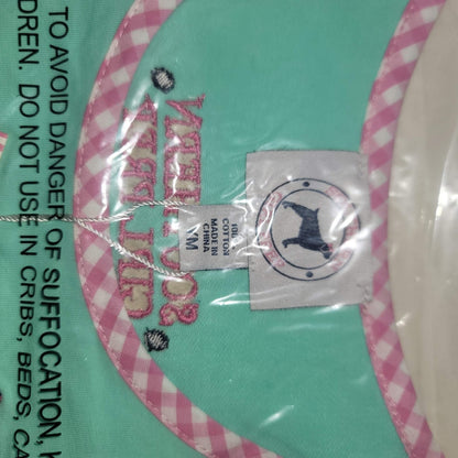 Southern Girl Prep NEW Sleeveless tank Shirt Cotton YOUTH medium GREENblue plaid
