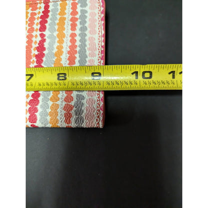 Vera Bradley Slim Travel Organizer Beautiful Sold Out Pattern Confetti Stripe