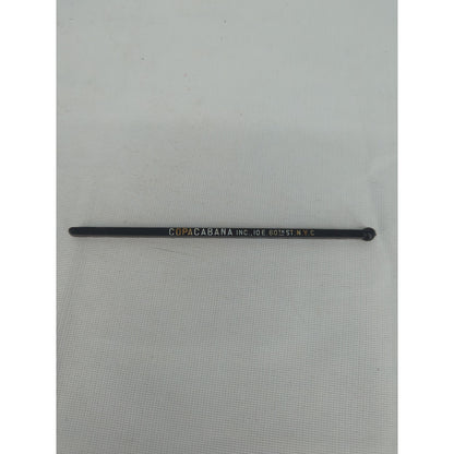 Vintage Copacabana Nightclub Promotional Swizzle Stick NYC