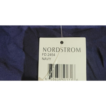 Fraiche Size small Navy Wrap Dress Long Sleeve Knit Belted Casual Summer