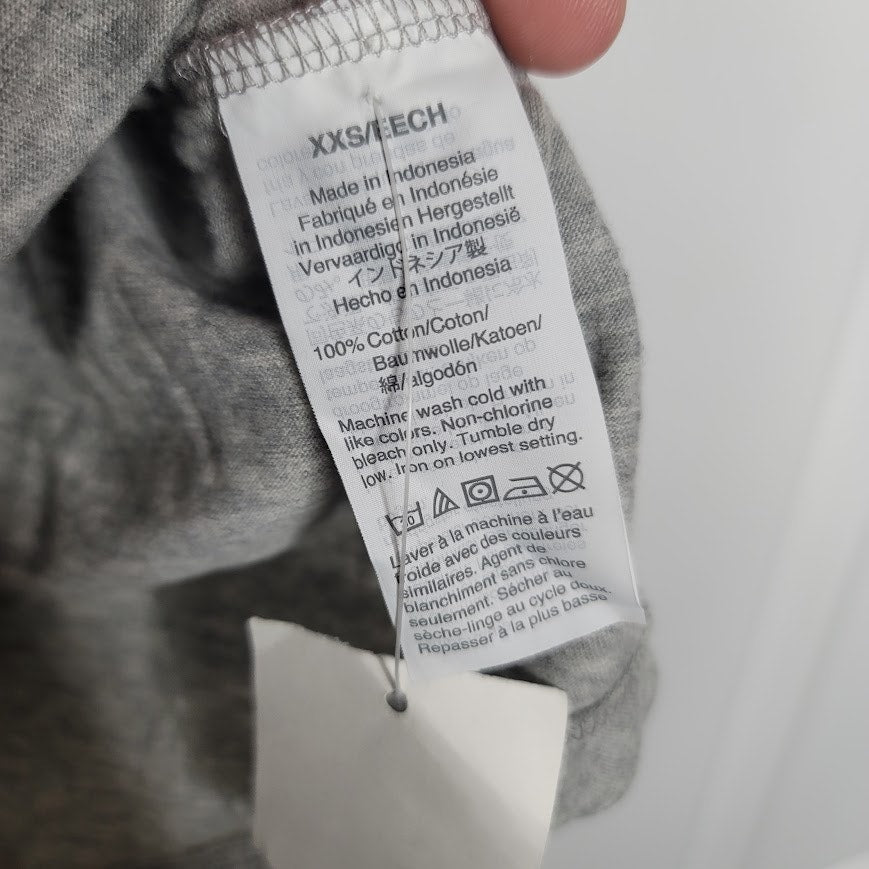 Madewell Tshirt Tee gray Size XXS tee new short sleeve casual NEW crew neck