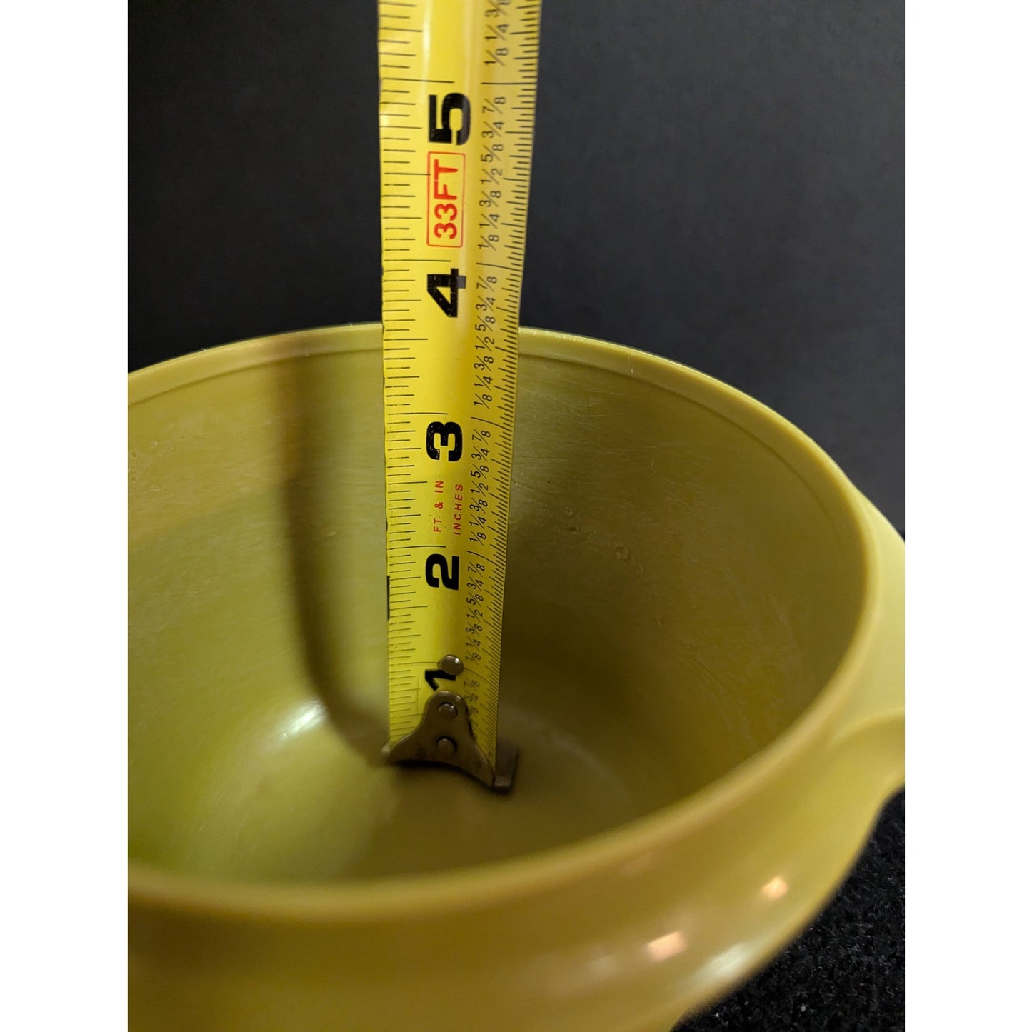 Vintage Tupperware Sunshine Green Servalier Mixing Bowl