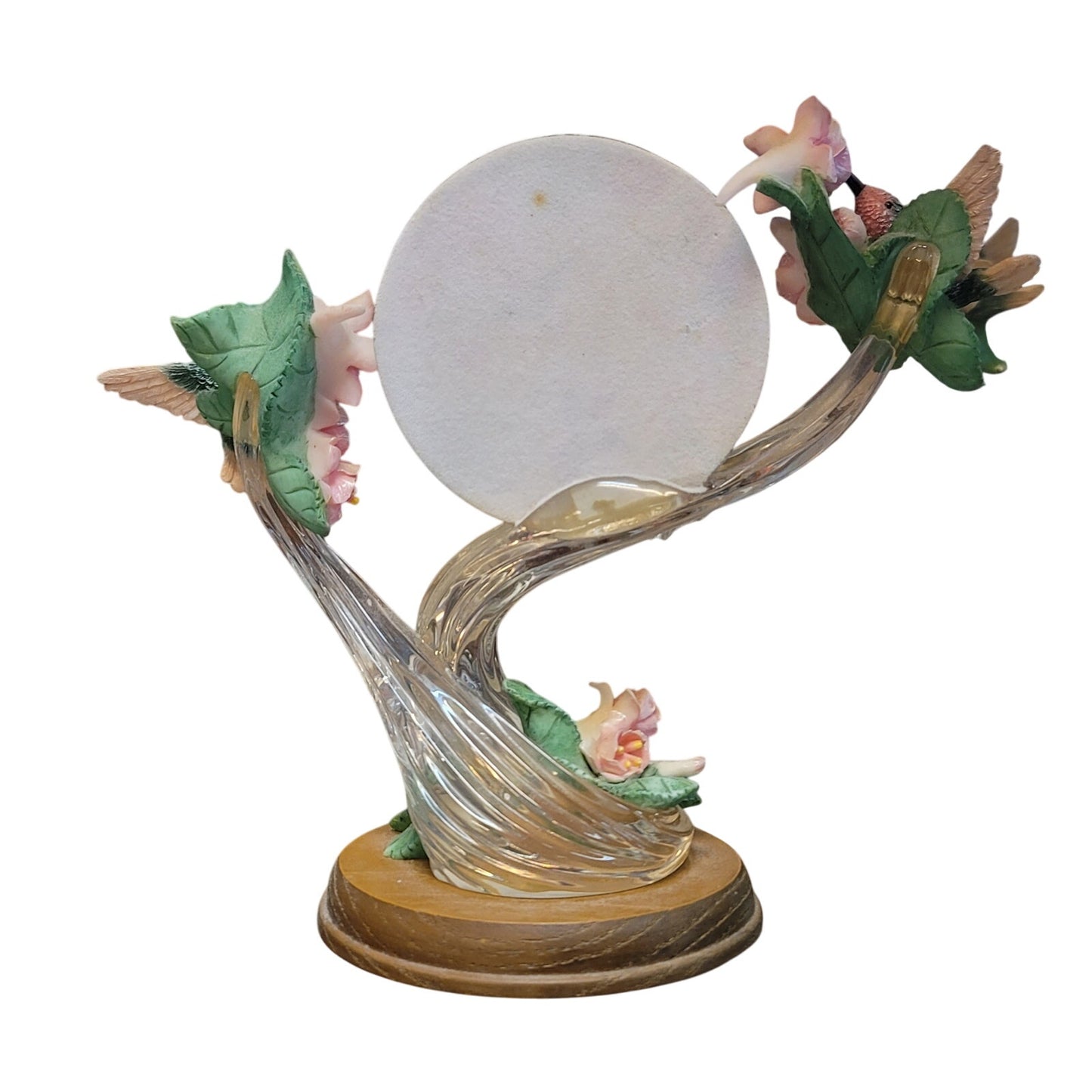Bejeweled Garden Lena Liu Secret Garden Hummingbirds 2004 Bradford Exchange S608