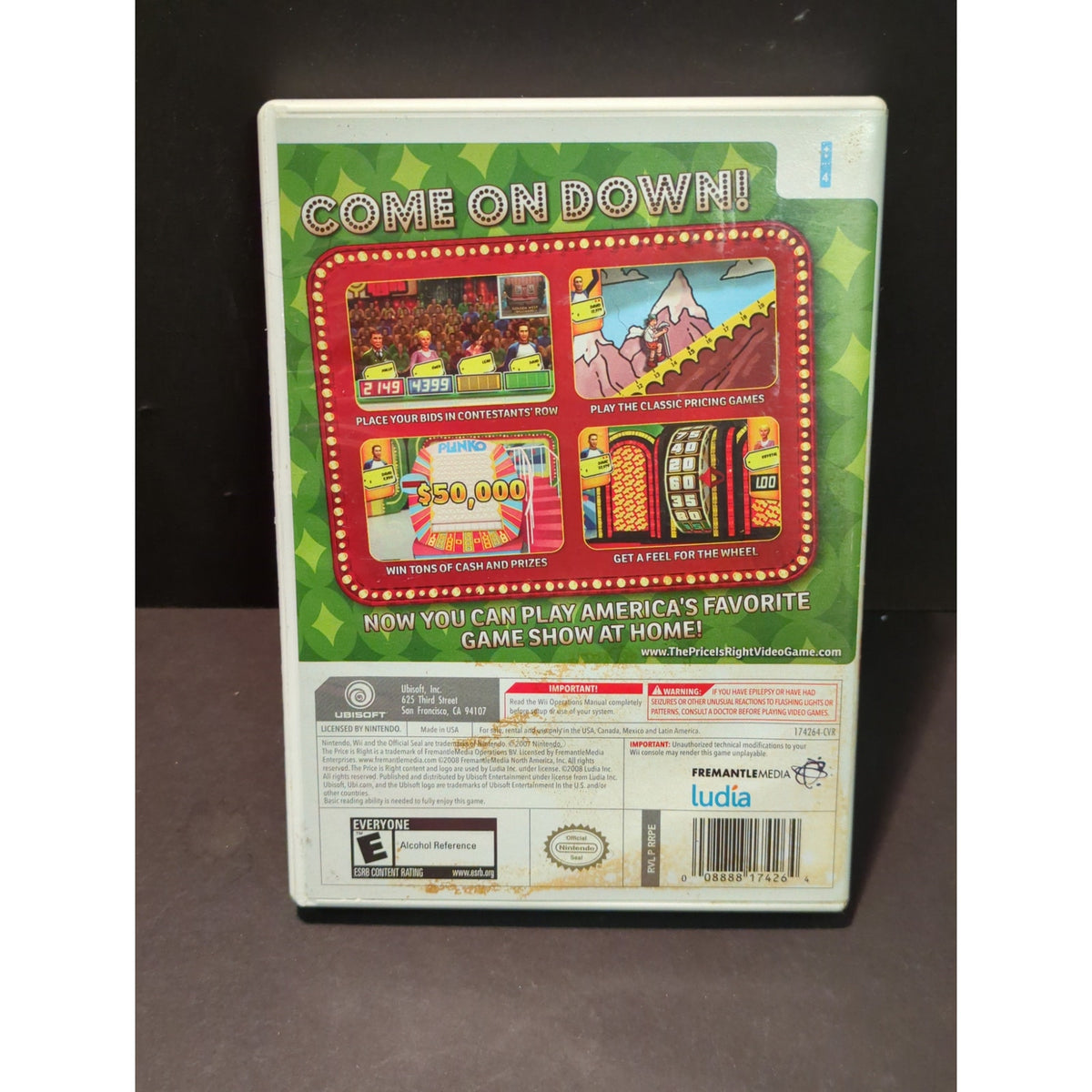 Wii Video tHE PRICE IS RIGHT GAME tested