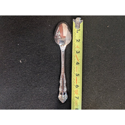 Vintage Ekco Eterna Lillianne Silverplate Tablespoons Set of 2 Korea