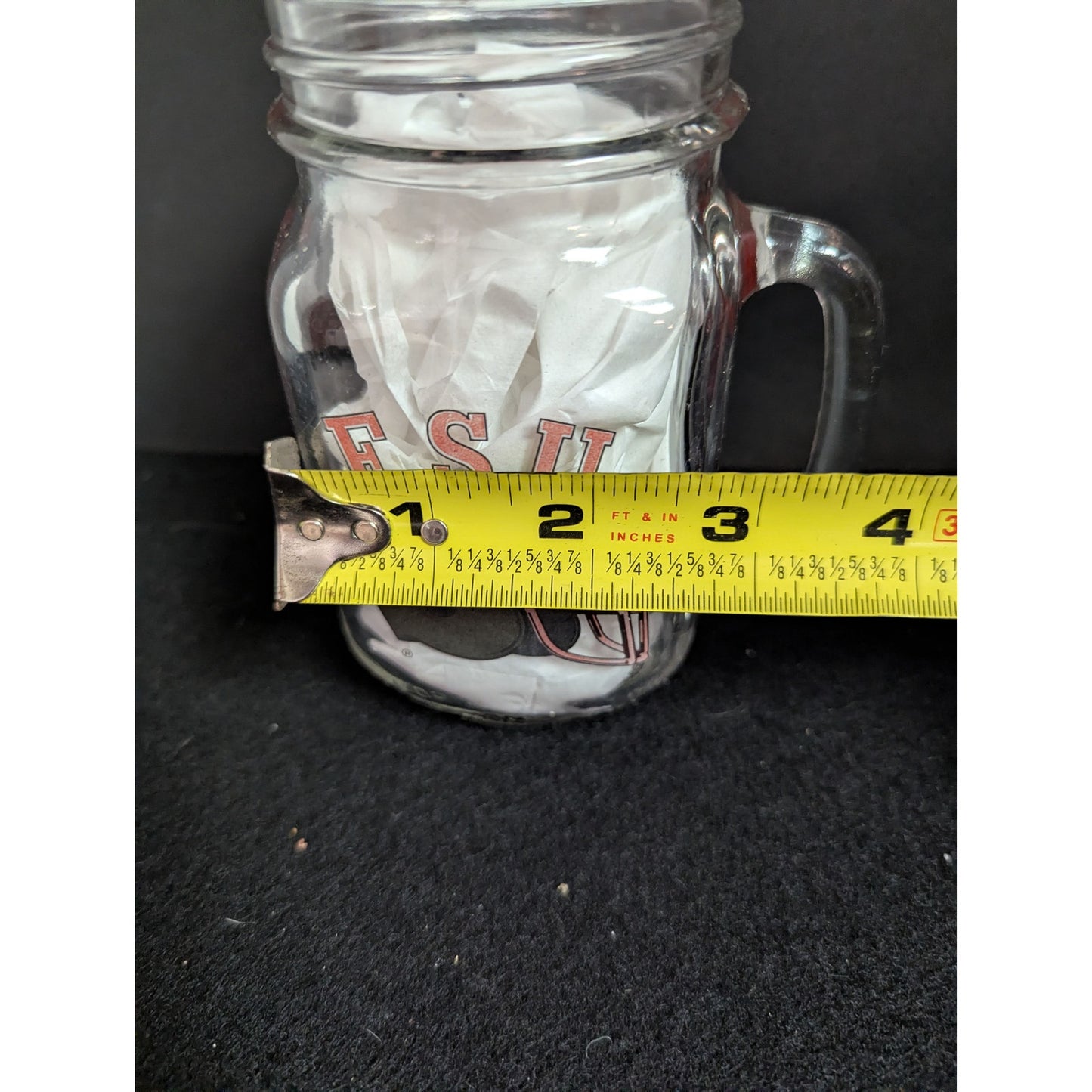 Vintage 1993 Florida State Seminoles National Champions Mason Jar Mug FSU