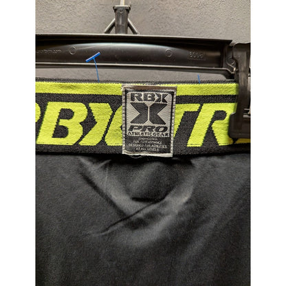 RBX pro compression Size Medium Activewear Boxer shorts black lime X-dry NEW