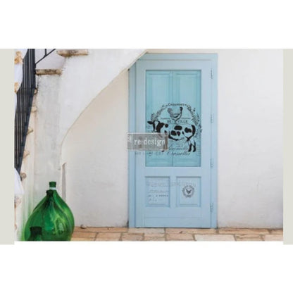 Re-Design with Prima – FARM DELIGHTS - Dry Rub Transfer COW Farmhouse
