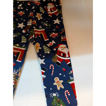 Books to Bed Kids Christmas Holiday Printed Pajama Pants Size 4 NWT