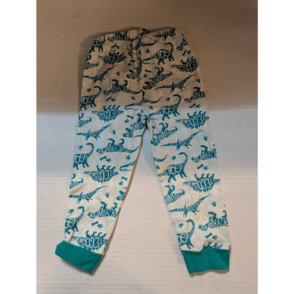 Sleep On It Toddler Boys Dinosaur Striped Pajama Pants Size 2T NWT