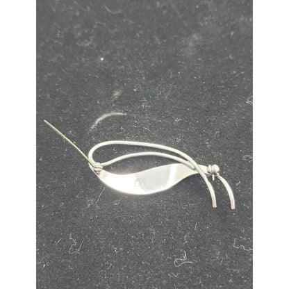 Vintage Danish Sterling Silver COF Denmark Freeform Brooch MidCentury Modern MCM