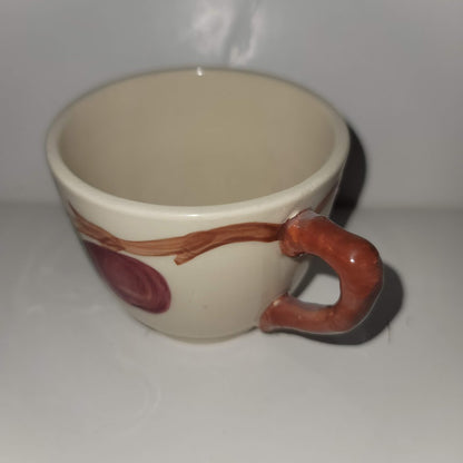 Vintage 80s Tea Coffee Cup  Apple USA  FRANCISCAN dinnerware