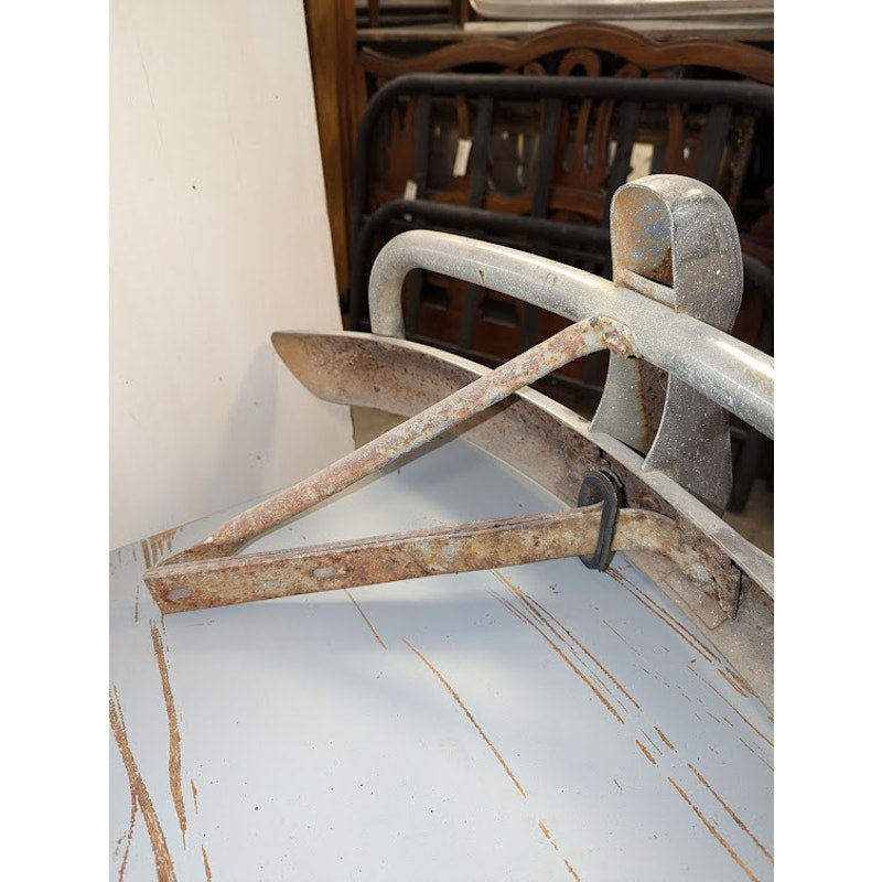 Secondhand Sandies: Vintage Chrome Bumper for Volkswagen. Would be great mancave shelf!