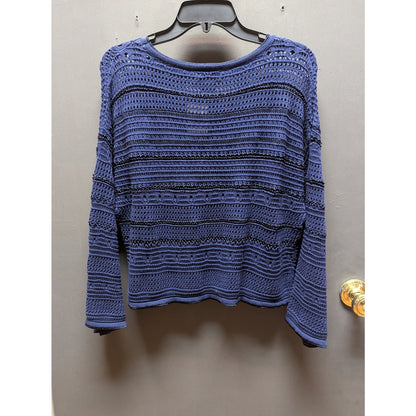 Ceny NEW knit long sleeve Blue sweater Size Small layering