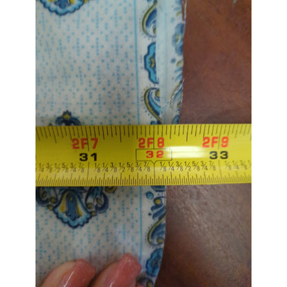 Flannel Quilt Topper Handmade Jolly Green Giant Vintage Fabric 86" x 64" F/Q