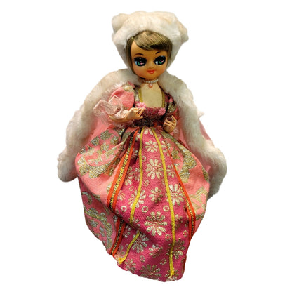 Vintage Bradley "Big Eye" Doll - Winter Elegance Collection Rare Collectible