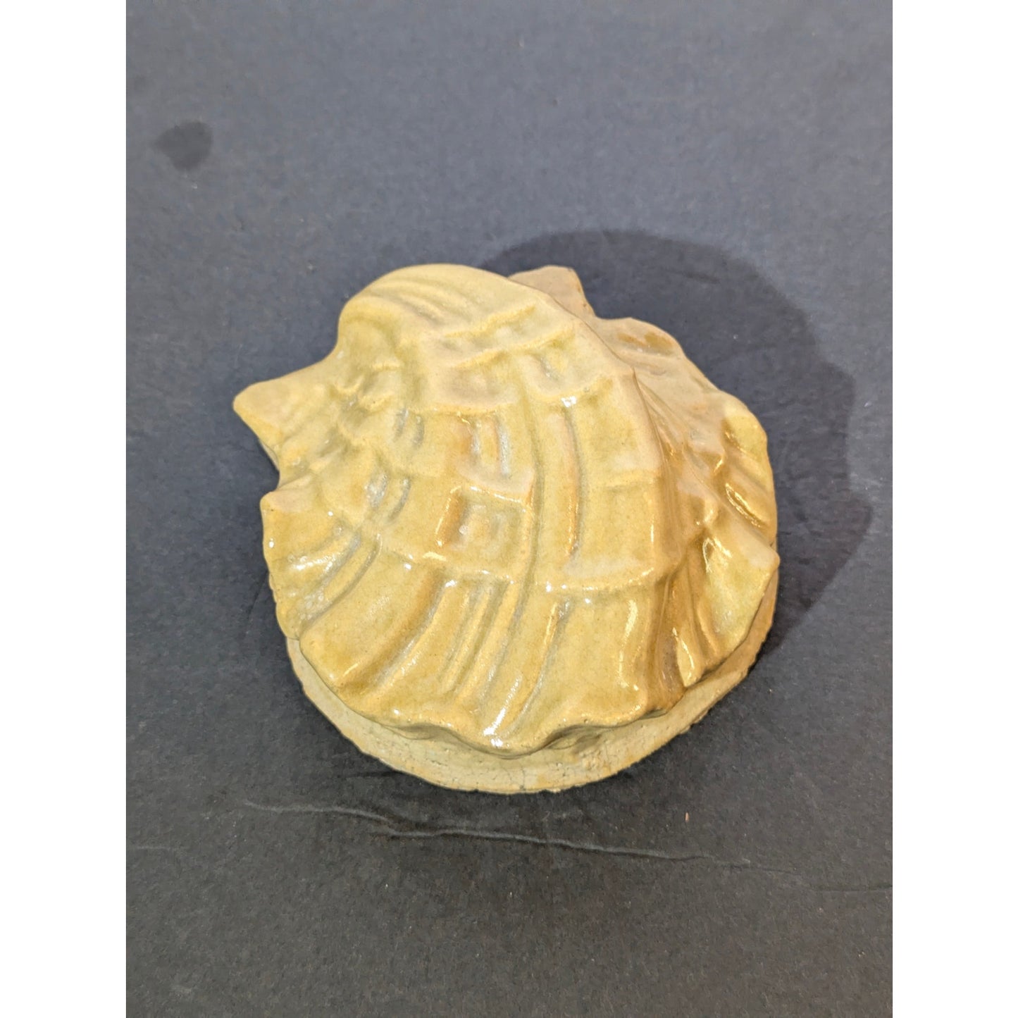 Antique Rookwood Faience Architectural Relief Tile #9602 SR Scallop Shell Cream