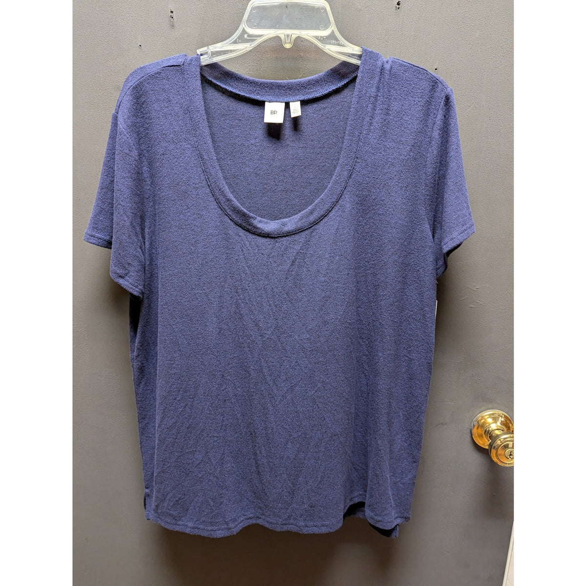 BP. Size Large round neck short sleeve Blouse Shirt