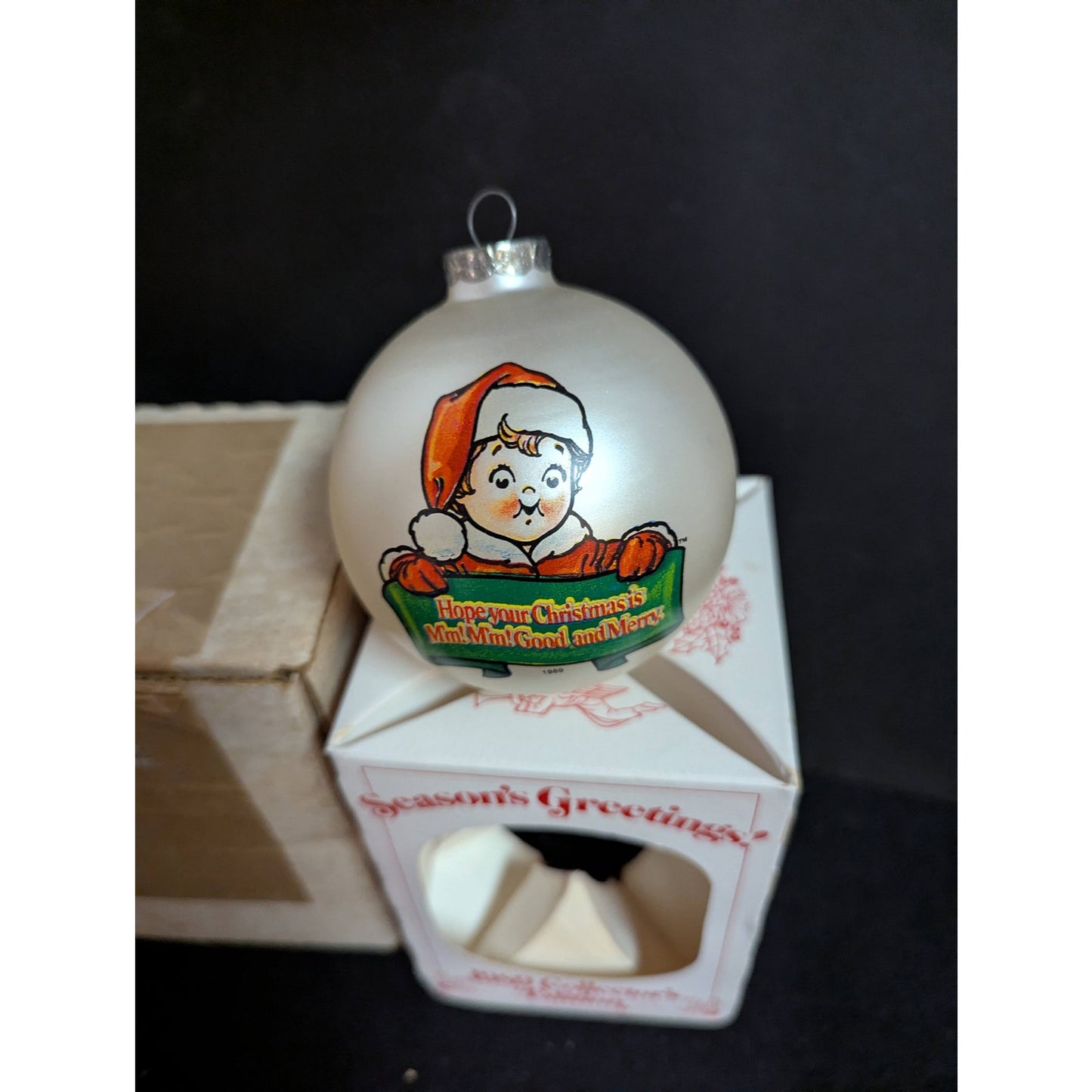 Vintage 1989 Campbell's Kids Collector's Edition Christmas Ornament