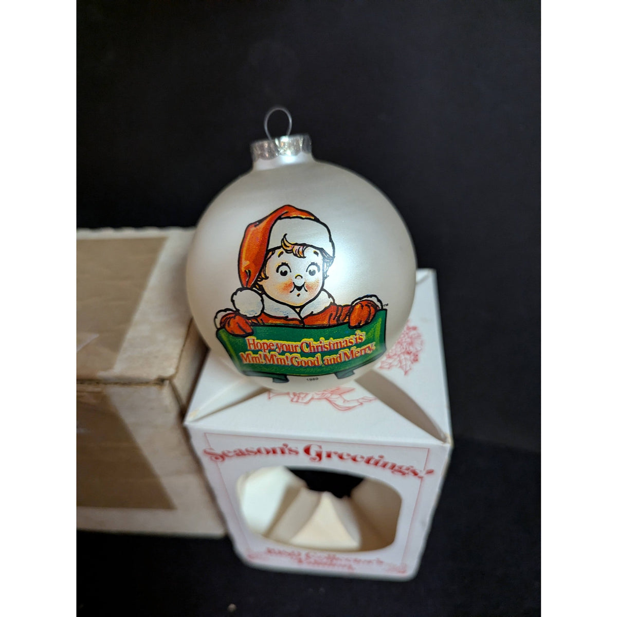 Vintage 1989 Campbell's Kids Collector's Edition Christmas Ornament