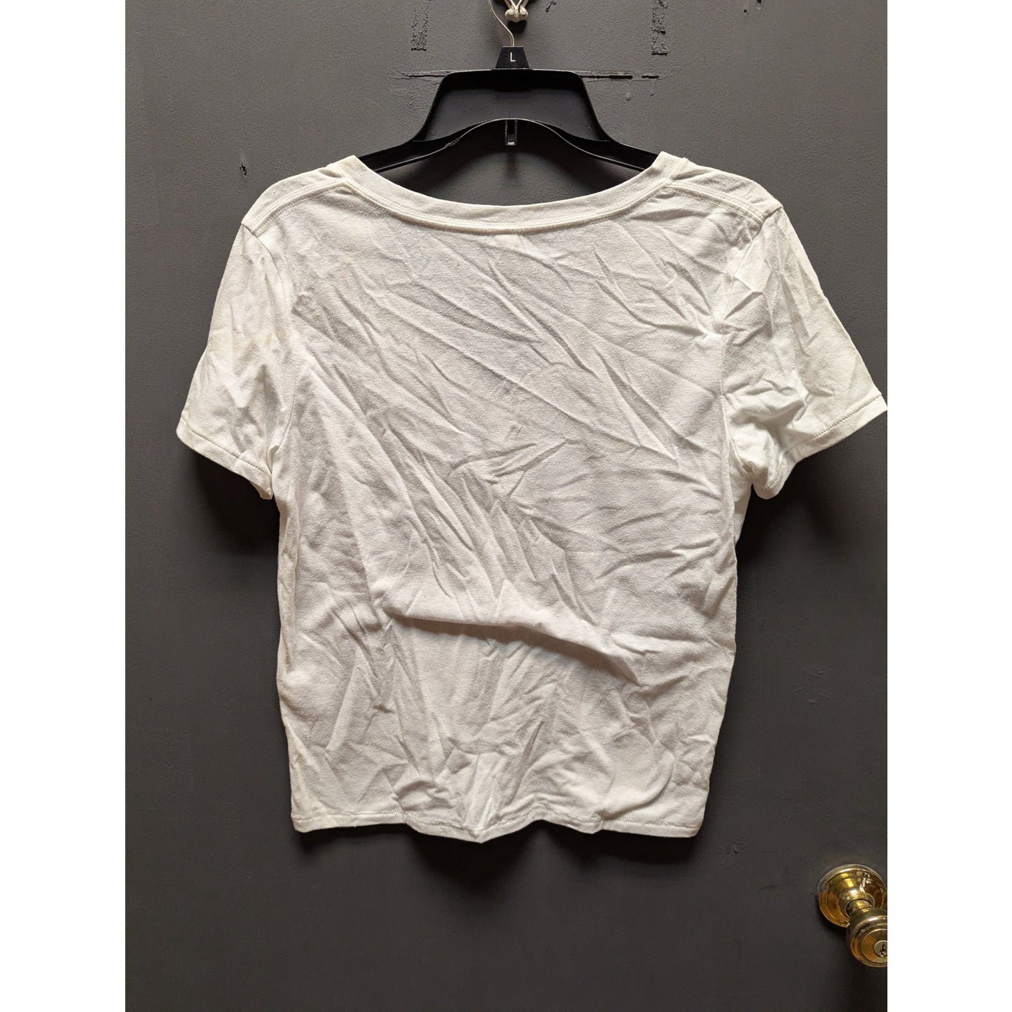 BP. White V-Neck Short Sleeve Casual Tee Size Small NWT