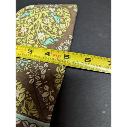 Vera Bradley Sittin in the woods Multicolor Brush Makeup Pouch bag