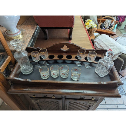 Secondhand Sandies: Vintage Thomasville Wood Bar Cart