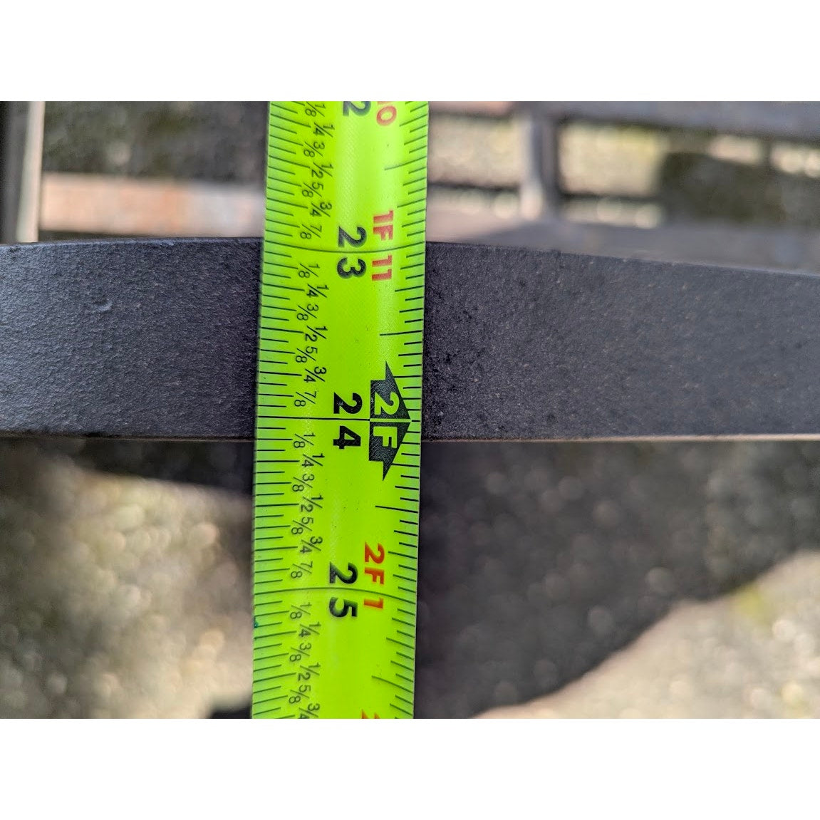 SECONDHAND SANDIES: outdoor patio metal chair bounce rocker