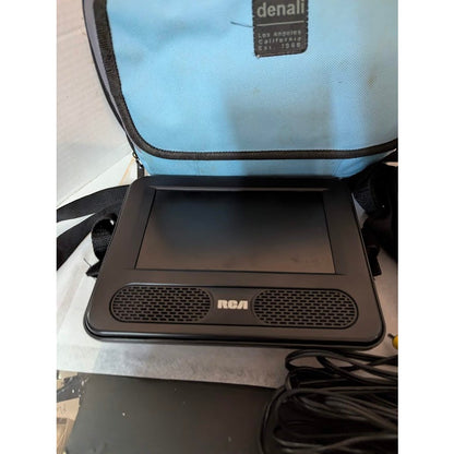 RCA drc69707 PAIR of dvd Player w/Denali storage bag 9" Mobile Dual Screen