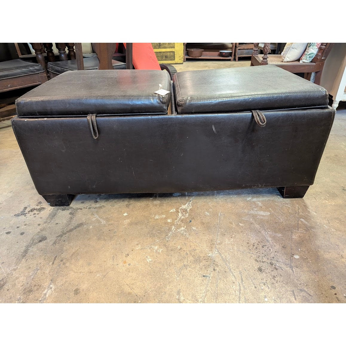Secondhand Sandies: Cushioned Bench End of Bed trunk Storage Quilt Blanket