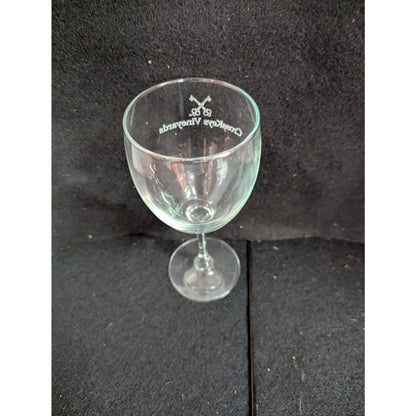 Childress Vineyards Etched Wine Glasses - Set of 3 Drinkware Barware Cocktail