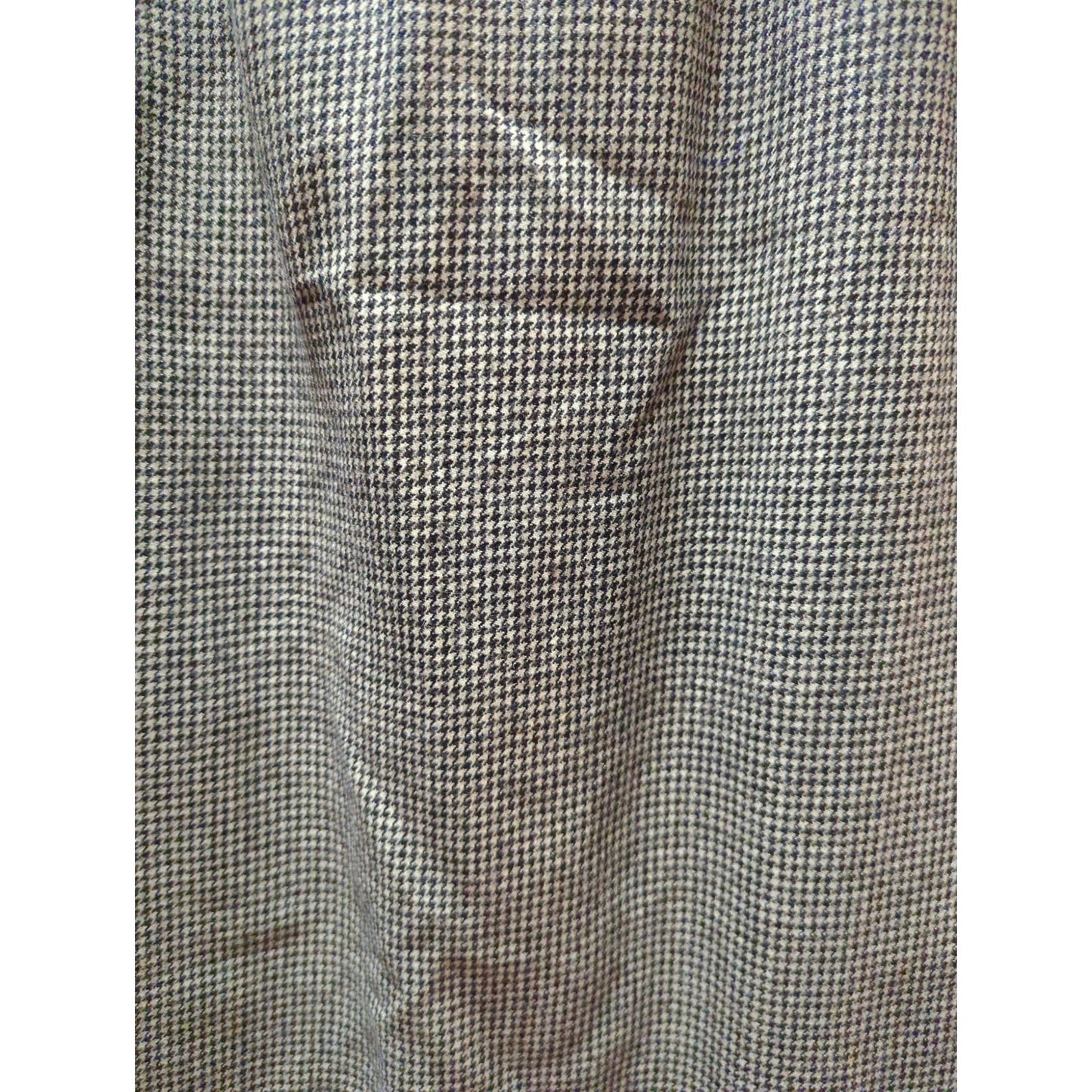 Parisian Signature Houndstooth 100% Wool Pencil Skirt Size 6 vintage Luxury