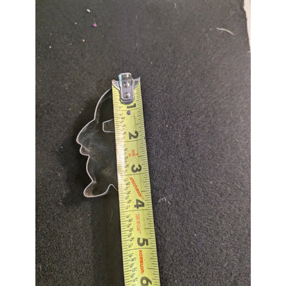 Vintage Metal Mini Cookie Cutters Set of 5 Heart Star Rabbit Diamond Spade Shape