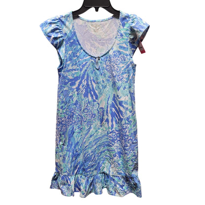 Lilly Pulitzer Size XS NEW rejina dress Hey Hey Soleil Blue Haven casual summer