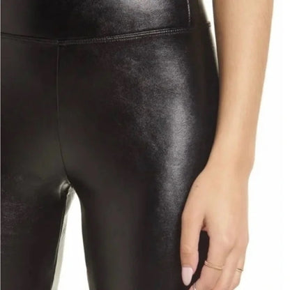 BP Faux Leather High Rise Skinny Leggings Pants Size Small in Black NWT